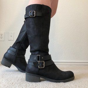 Knee length boots